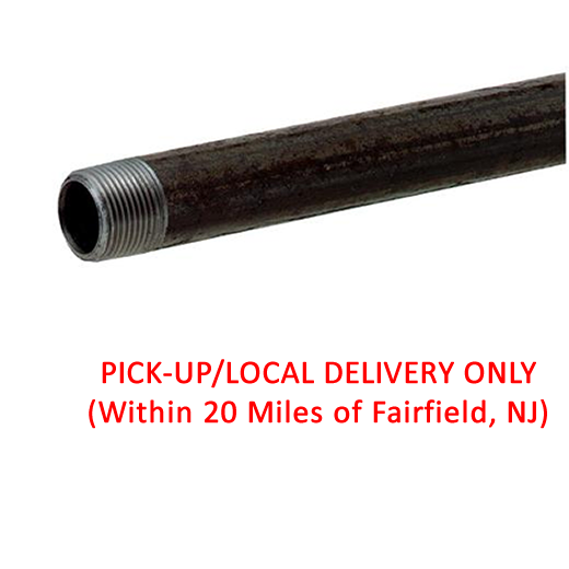 2 in. x 10 ft. Black Steel Sch. 40 Pipe 2 in. x 10 ft. Black Steel Sch. 40 Pipe